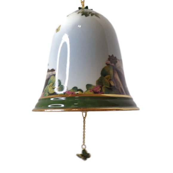 The Bradford Edition Garden Discoveries Cats Bell Ornaments Set Of 3 2526 - Picture 9 of 9